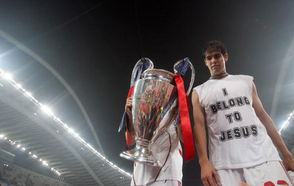 Kaka menjuarai Liga Champions 2006/07 bersama AC Milan © AFP