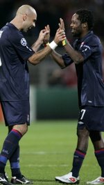 Lyon ketika memastikan dirinya lolos
(c)ap