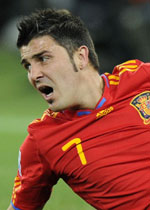 David Villa (c)AFP