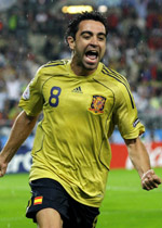 Xavi Hernandez, pengumpan terbanyak selama kualifikasi.