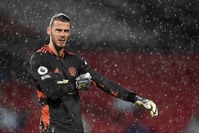 Kiper Manchester United, David De Gea. (c) AP Photo