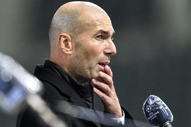 Pelatih Real Madrid, Zinedine Zidane (c) AP Photo