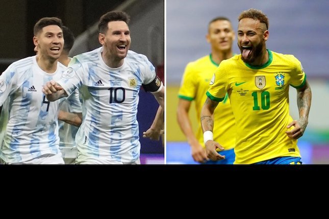 Prediksi Final Copa America Argentina Vs Brasil 11 Juli 2021 Bola Net