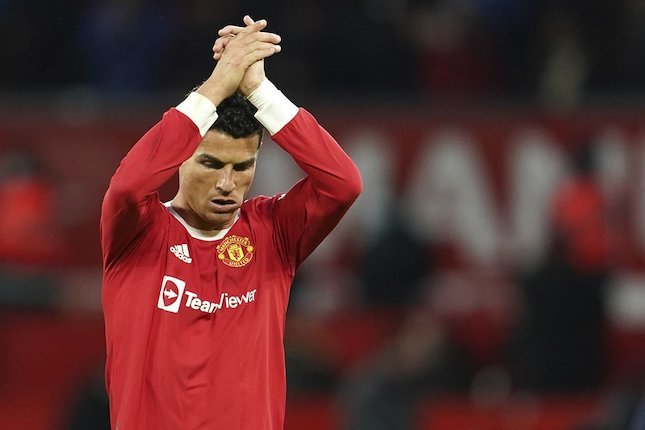 Penyerang Manchester United, Cristiano Ronaldo. (c) AP Photo