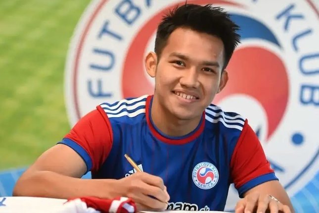 Witan Sulaeman di FK Senica (c) Instagram/fk_senica