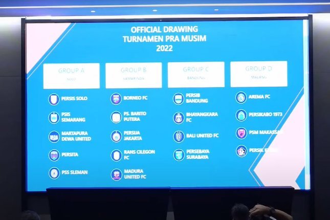 Hasil Drawing Turnamen Pramusim 2022 (c) PSSI
