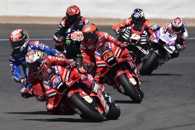 MotoGP Inggris 2022 di Sirkuit Silverstone. (c) AP Photo