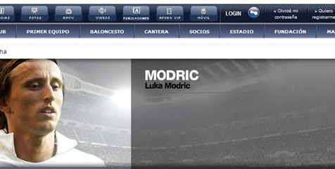 Insiden sejenis terjadi musim lalu, profil Modric muncul sebelum deal diumumkan. (c) rmfc