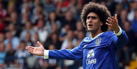 Marouane Fellaini. (c) AFP
