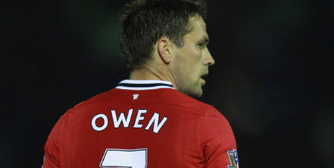 Michael Owen mengemukakan pendapat sebagai eks striker MU dan juga Inggris. (c) AFP