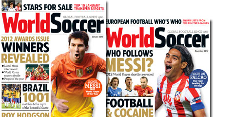 Para Pemenang Anugerah World Soccer Tahun 2012