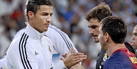 Adu Gol Ronaldo vs Messi di Clasico