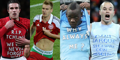 Shirt Happens, 13 'Pesan Dalam Jersey' Unik Dalam Sepakbola Shirt Happens, 13 'Pesan Dalam Jersey' Unik Dalam Sepakbola