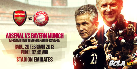Head to Head 16 Besar UCL: Arsenal vs Bayern Munich Head to Head 16 Besar UCL: Arsenal vs Bayern Munich