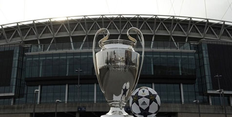 Liga Champions di Inggris Empat Tahun Terakhir