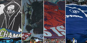 Foto: Atraksi Banner Raksasa Fans di Stadion (Bagian 2)