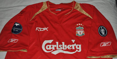 liverpool jersey 2005