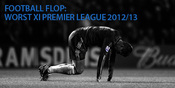 Football Flop: Worst XI Premier League 2012/13 Football Flop: Worst XI Premier League 2012/13