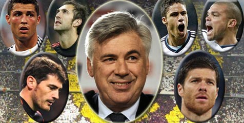 10 Tugas Yang Menunggu Ancelotti di Madrid