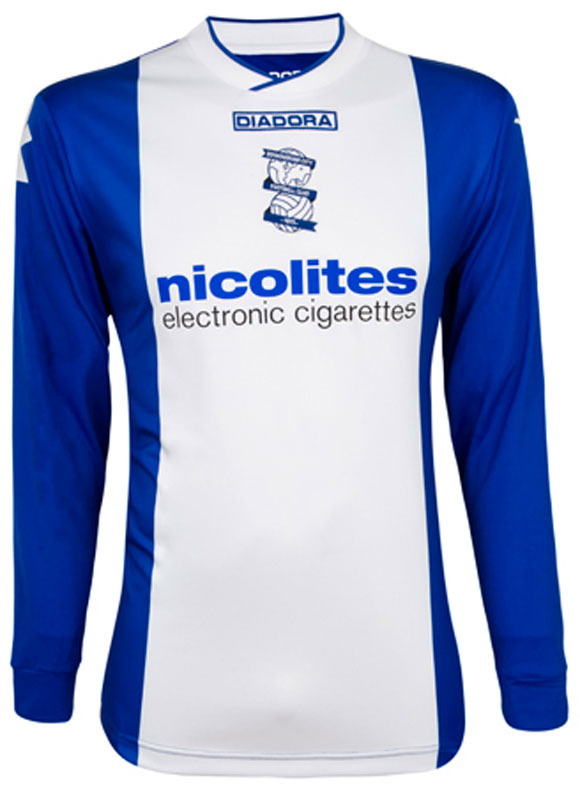 Detail Jersey Birmingham City Home 2013 2014 Bola Net