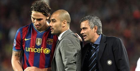 Kata Zlatan: Guardiola Pengecut, Mourinho Hebat Kata Zlatan: Guardiola Pengecut, Mourinho Hebat
