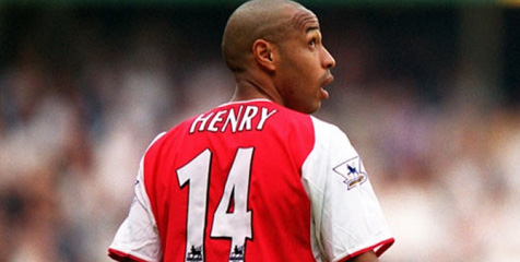 14 'Memorable Strike' Nomor 14 Legendaris Arsenal