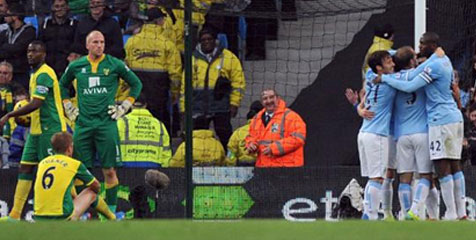 ANALISIS: Man City 7-0 Norwich, Unggul Segalanya