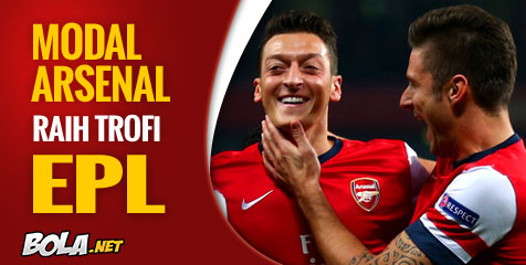 5 Modal Arsenal Untuk Juarai Premier League 5 Modal Arsenal Untuk Juarai Premier League