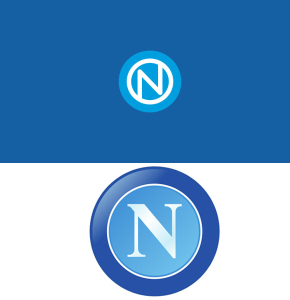 Just For Fun: Logo Minimalis Klub-klub Inggris dan Italia
