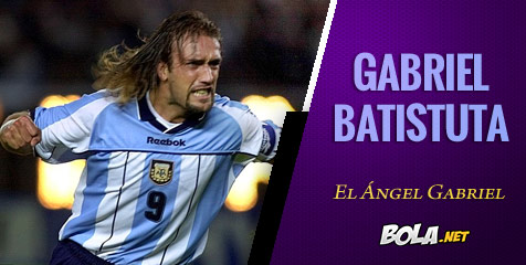 EDITORIAL: Batistuta, Teladan, Profesional, Legenda