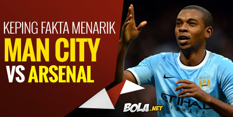 Kepingan Fakta Menarik City vs Arsenal