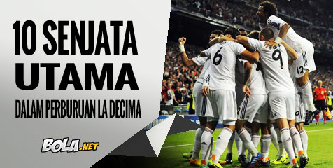 10 Pemain Terbaik Real Madrid di UCL 2013/14