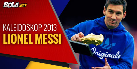 Kaleidoskop Perjalanan Lionel Messi Sepanjang 2013