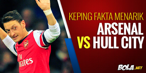 Kepingan Fakta Menarik Arsenal vs Hull City