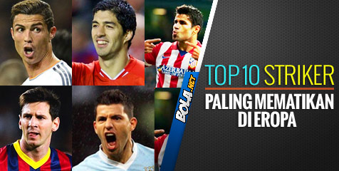 10 Striker Paling Mematikan di Eropa Sejauh Ini