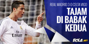 ANALISIS: Real Madrid 3-0 Celta Vigo, Tajam di Babak Kedua