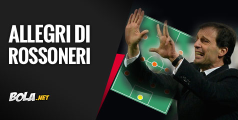 4 Formasi Milan Racikan Allegri di Serie A 2013/14