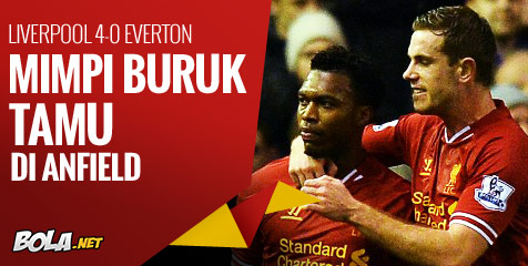 ANALISIS: Liverpool vs Everton, Mimpi Buruk Tamu