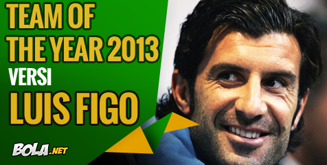 Team of The Year 2013 Versi Luis Figo