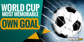 Kompilasi Gol Bunuh Diri Bersejarah di Piala Dunia