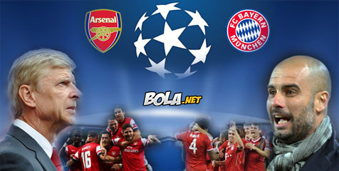 Sekilas 16 Besar UCL 2013/14: Arsenal vs Bayern