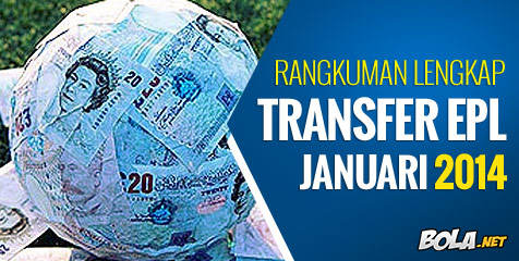 Rangkuman Lengkap Transfer EPL Januari 2014