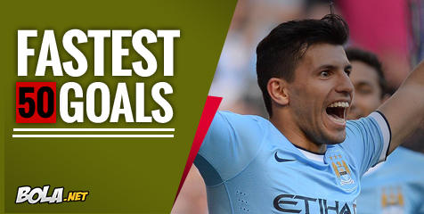 10 Striker Pencetak 50 Gol Tercepat di Premier League