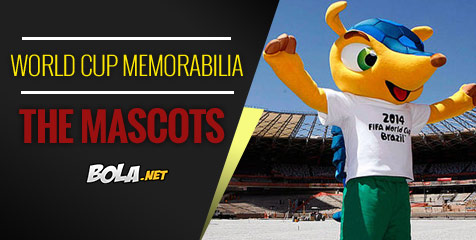 MEMORABILIA: Koleksi Maskot Resmi Piala Dunia