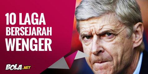 10 Laga Bersejarah Arsenal - Wenger