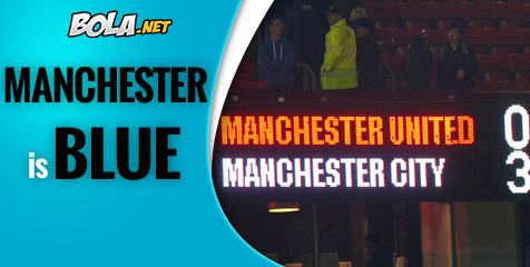 Fakta Menarik Kemenangan Telak City di Old Trafford