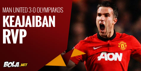 ANALISIS: Man United 3-0 Olympiakos, Keajaiban RVP