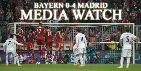 Reaksi Pers: Madrid Bantai Bayern
