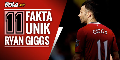 11 Fakta Unik Ryan Giggs Yang Perlu Anda Tahu 11 Fakta Unik Ryan Giggs Yang Perlu Anda Tahu