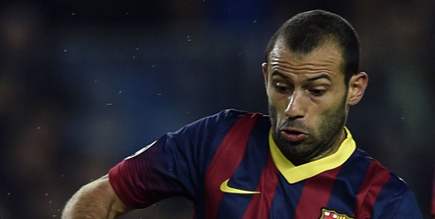 Javier Mascherano (c) AFP